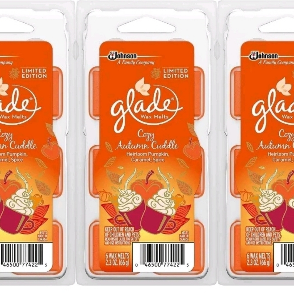 Glade Cozy Autumn Cuddle Wax Melts